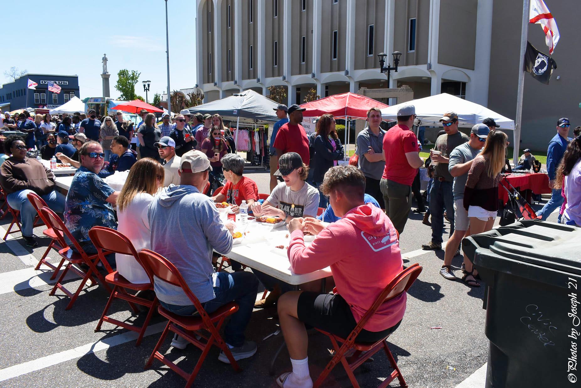 Ozark Crawdad & Music Festival 2024 (6 April) in Ozark, Alabama