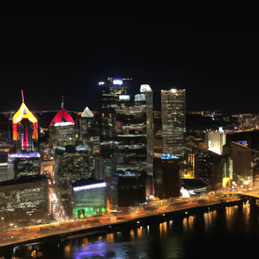 Downtown Pittsburgh LightUp Night 2024 in Pennsylvania, Pittsburgh