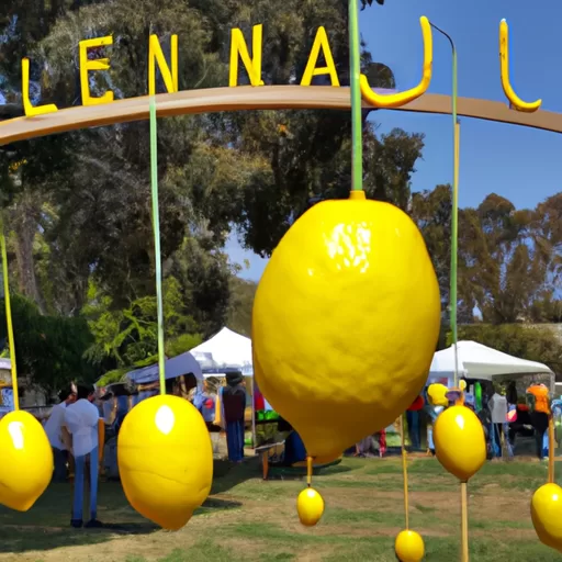 California Lemon Festival in Goleta 2024 in California, Goleta, USA