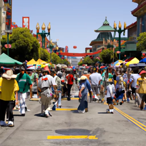 Chinatown Community Street Fair 2024 in California, San Francisco, USA