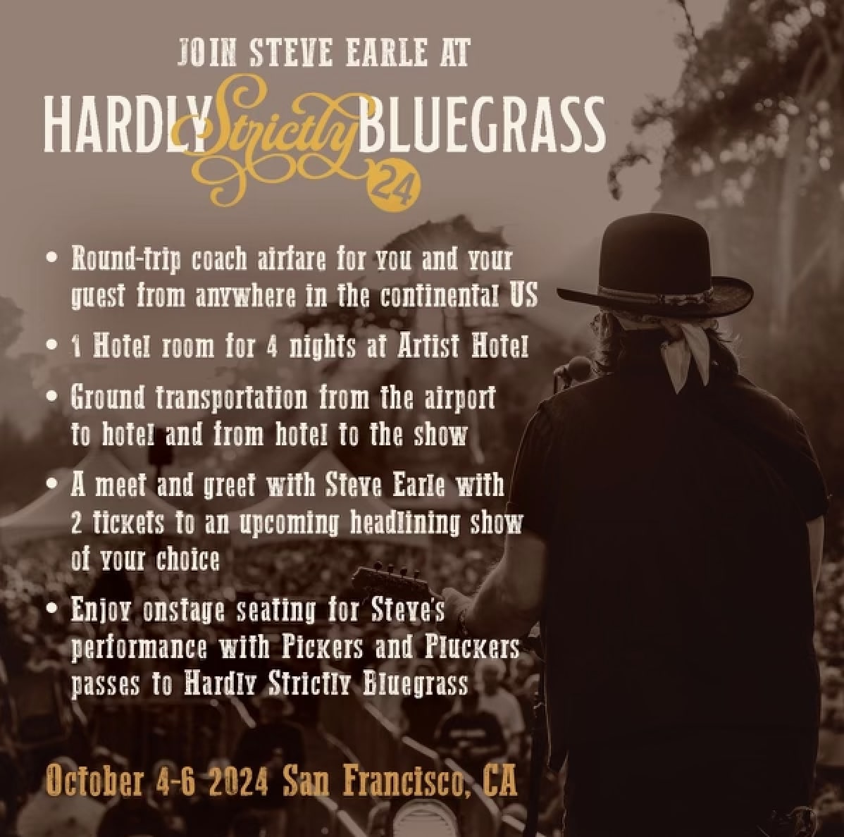 Hardly Strictly Bluegrass 2024 in San Francisco, California, USA