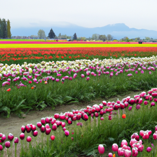 Skagit Valley Tulip Festival 2024 in Mount Vernon, USA, Washington