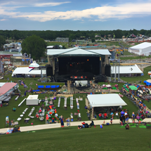 Voices of America Country Music Fest Keith Urban 2024 in Ohio, USA