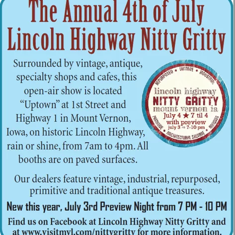 Lincoln Highway Nitty Gritty