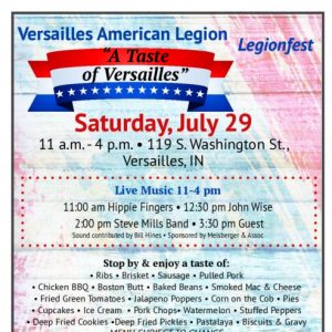 A Taste of Versailles: Legionfest