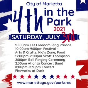 Marietta 4th in the Park Celebration