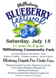 Mifflinburg Blueberry Festival