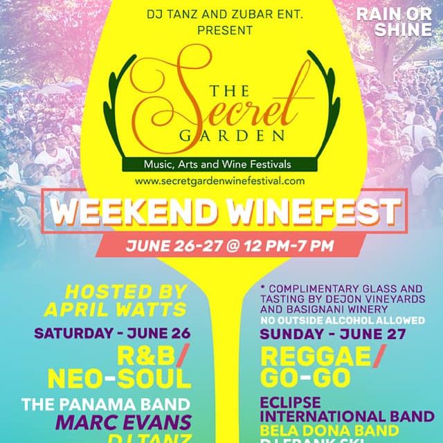 The Secret Garden Reggae Music, Arts and Wine Festival II: Caribbean