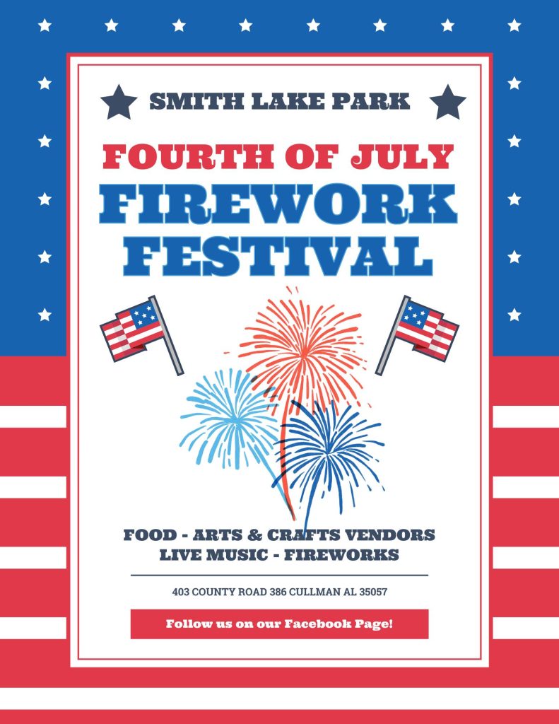 Smith Lake Park Fourth of July Fireworks Festival