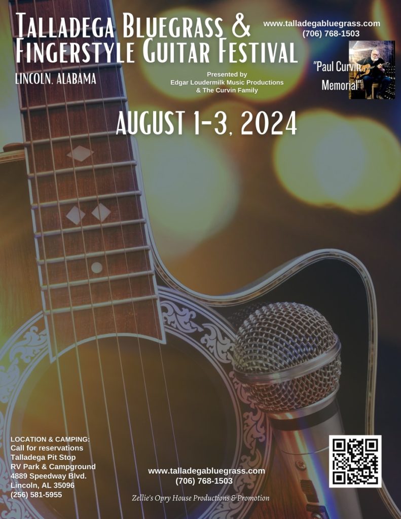 Alabama Talladega Bluegrass and Fingerstyle Guitar Festival