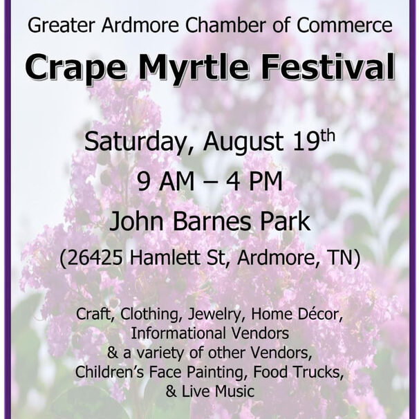 Ardmore Crape Myrtle Festival