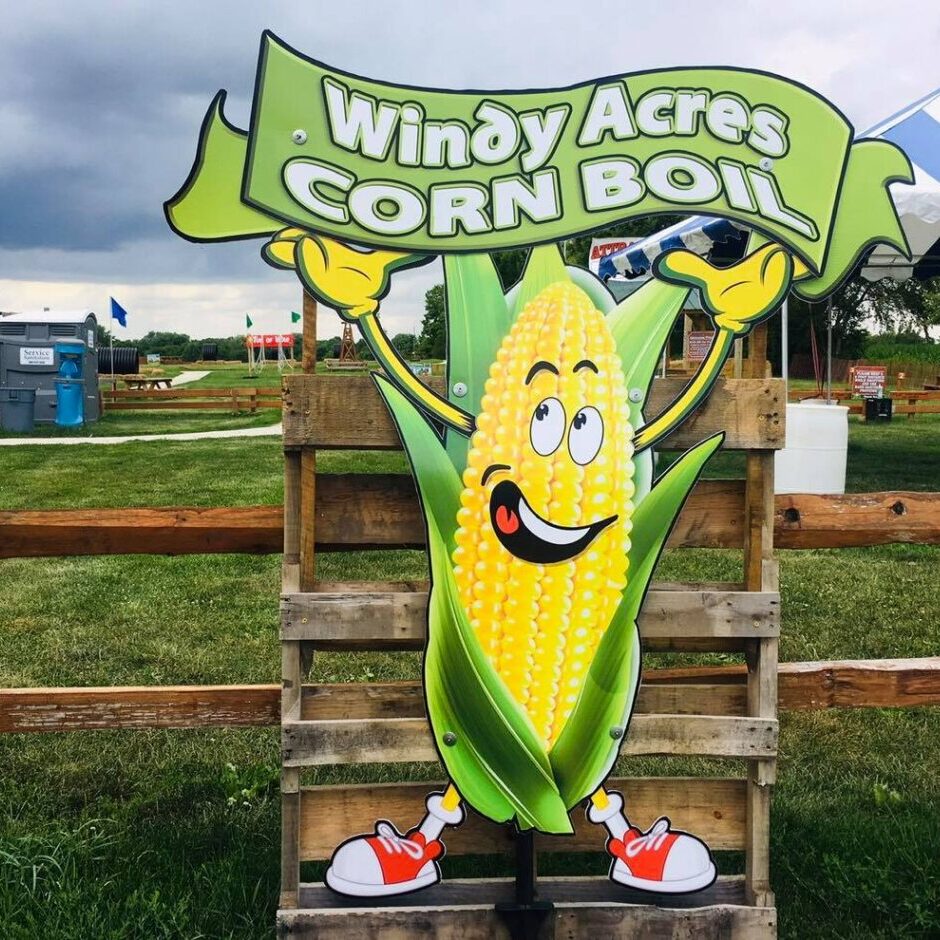 Blueberry Fest and Corn Boil at Windy Acres Farm