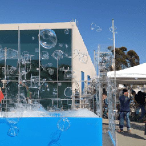 Discovery Cube Orange County Bubblefest 2024 in California, Santa Ana