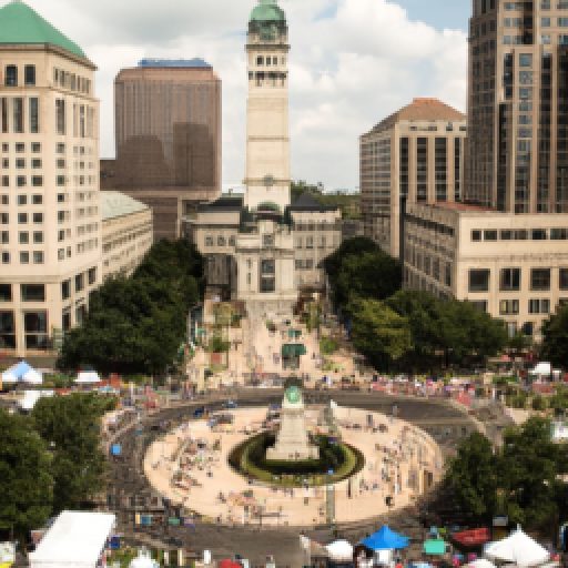 Monument Circle Art Fair 2024 & 2025 in Indiana, Indianapolis, USA